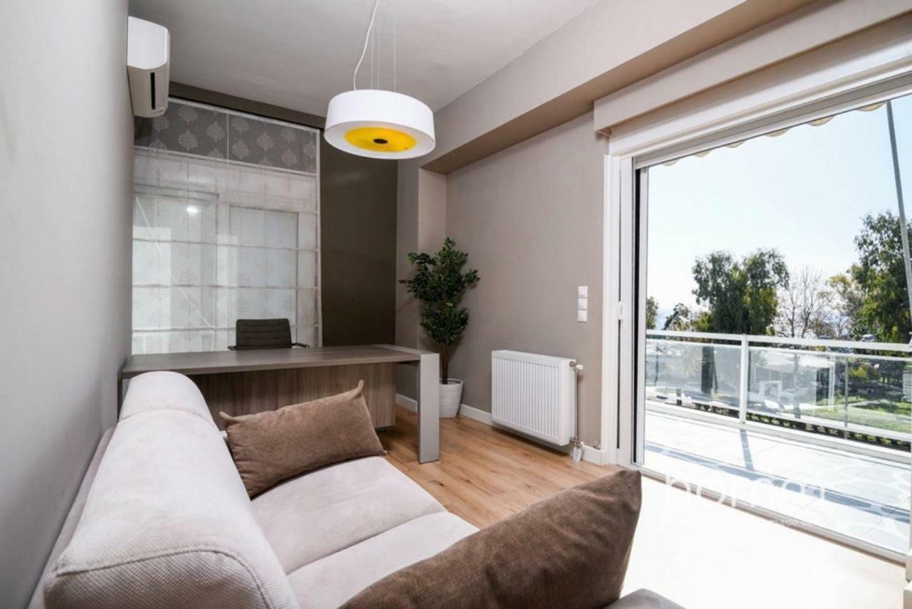 142M² Bright Alimos Apartment With Marina View Exterior foto