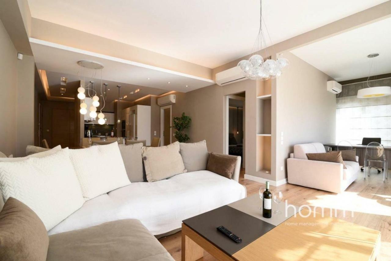 142M² Bright Alimos Apartment With Marina View Exterior foto