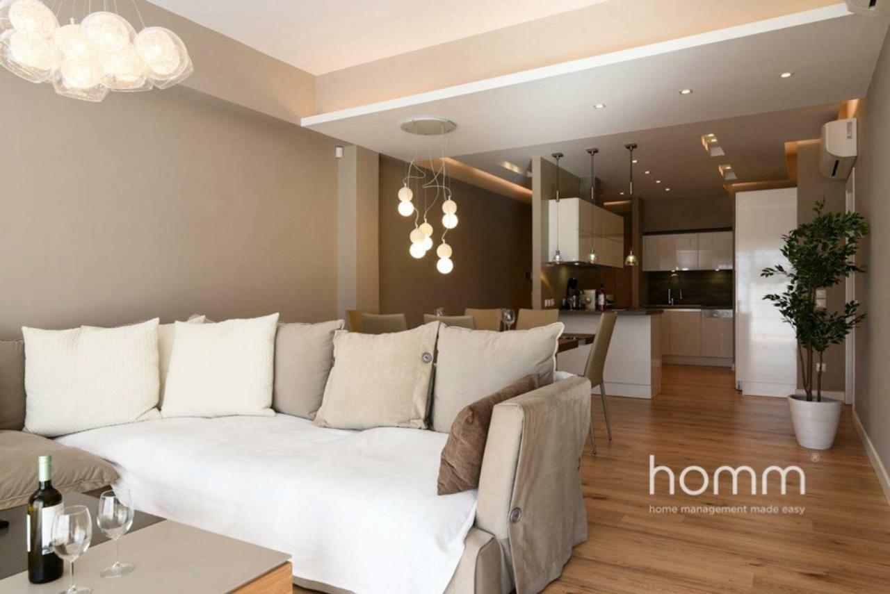 142M² Bright Alimos Apartment With Marina View Exterior foto