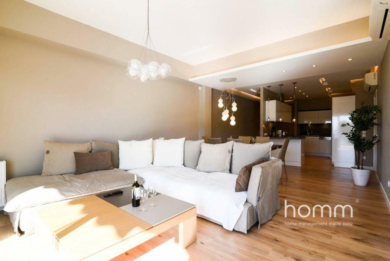 142M² Bright Alimos Apartment With Marina View Exterior foto